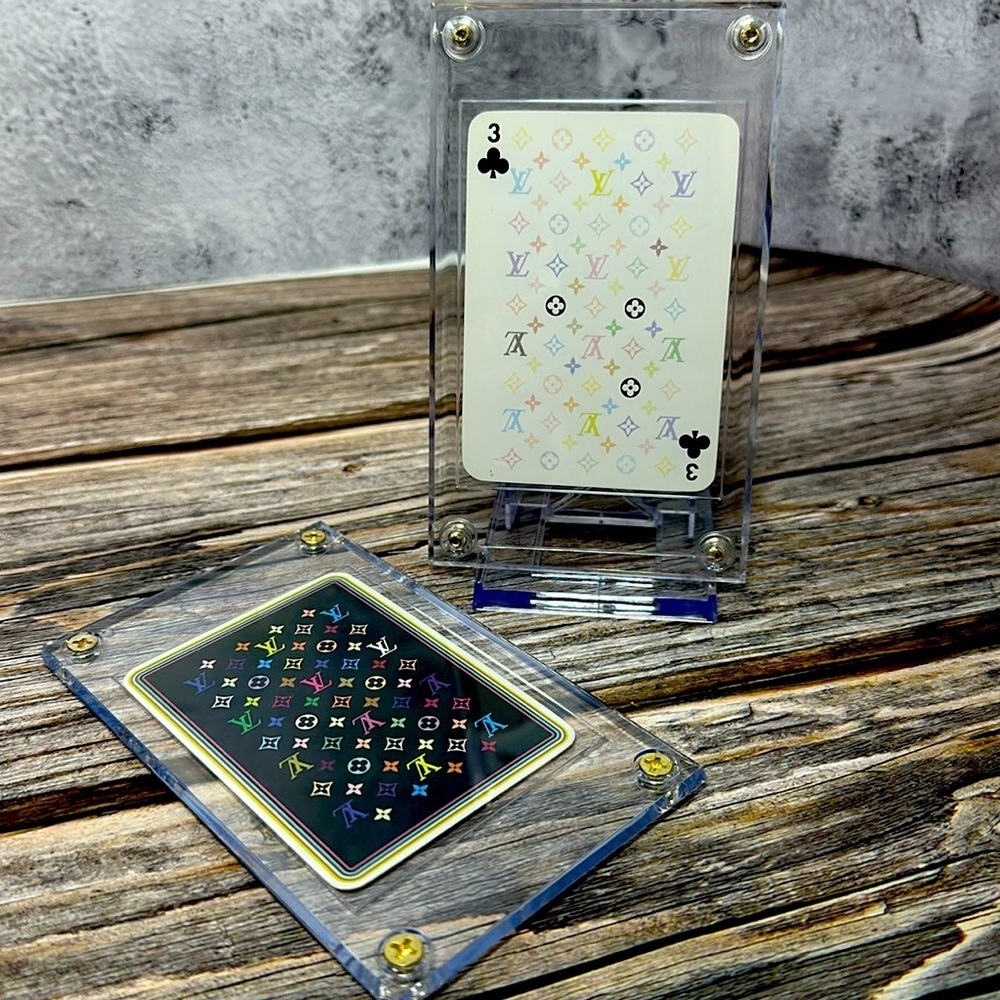 Louis Vuitton x Takashi Murakami Noir S/S 2003 Playing Card 3 Clubs Ltd EDT​​​